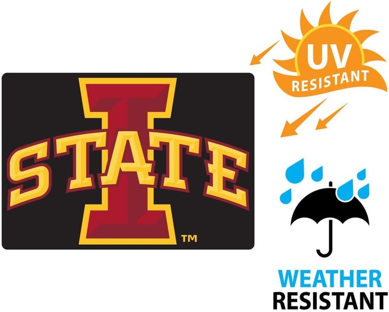 GRAPHICS & MORE Iowa State University Primary Logo Premium 4" Die Cut Vinyl Sticker Decal for Cars Trucks Auto Windows - Image 3